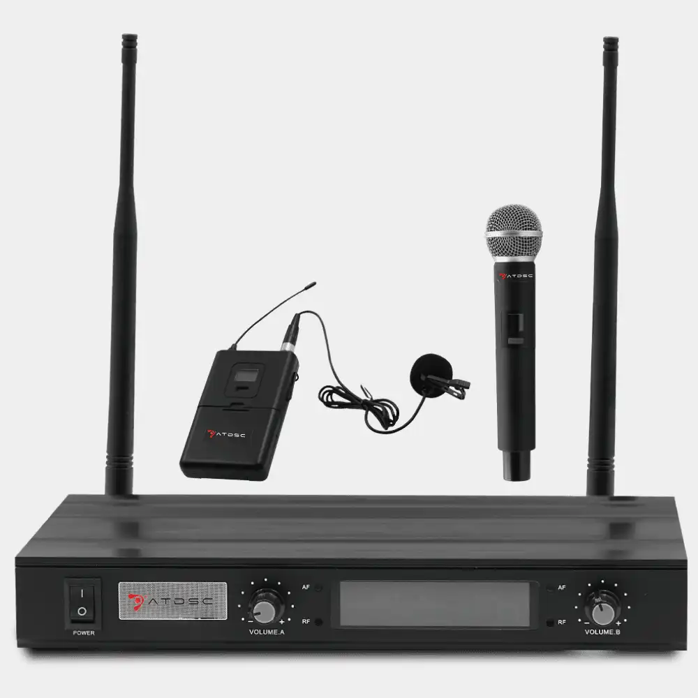 Collar and Handheld Microphone